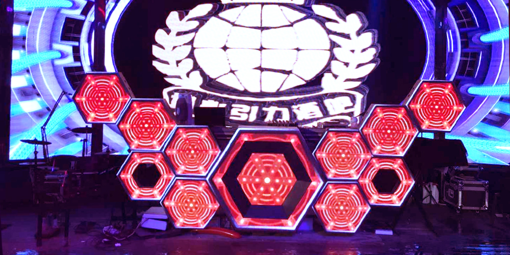 LED DJ booth display
